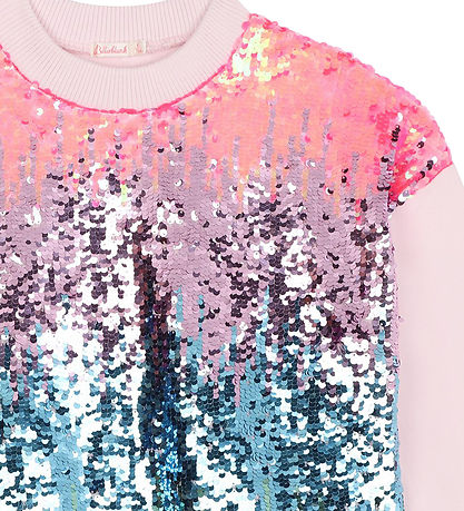 Billieblush Sweatshirt - Pink Pale/Glitter