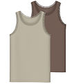 Name It Undertrøje - Noos - NkfTank - 2-pak - Peyote Name It Undertrøje - Noos - NkfTank - 2-pak - Peyote