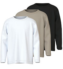 Name It Blouse - Noos - NkmVobbo - 3-Pack - Black/Pure Cach/Brig Name It Blouse - Noos - NkmVobbo - 3-Pack - Black/Pure Cach/Brig