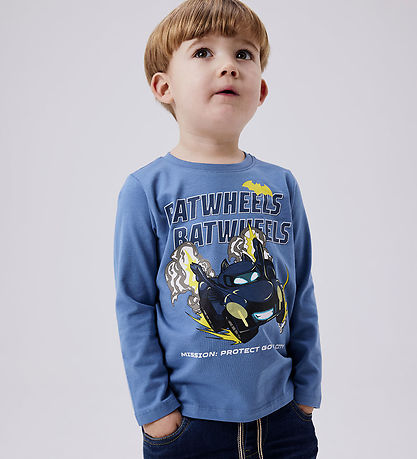 Name It Bluse - Noos - NmmJatzy - Batwheels - Coronet Blue Name It Bluse - Noos - NmmJatzy - Batwheels - Coronet Blue