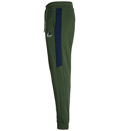 Jack & Jones Sweatpants - JpstGordon - Kombu Green/Blocking Navy