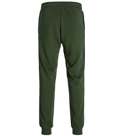 Jack & Jones Sweatpants - JpstGordon - Kombu Green/Blocking Navy