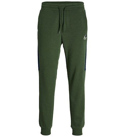 Jack & Jones Sweatpants - JpstGordon - Kombu Green/Blocking Navy