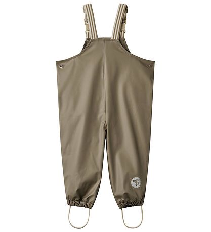 Wheat Regnbukser m. Seler - PU - Charlo - Dry Wood Wheat Regnbukser m. Seler - PU - Charlo - Dry Wood