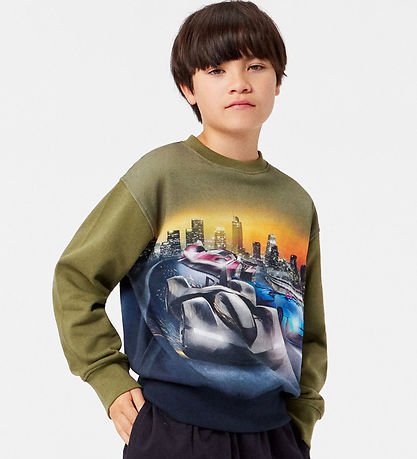 Molo Sweatshirt - Mattis - Faster Game Molo Sweatshirt - Mattis - Faster Game
