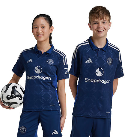 adidas Performance Fodboldtrøje - MUFC A JSY Y - Blå