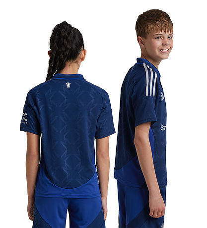 adidas Performance Fodboldtrøje - MUFC A JSY Y - Blå