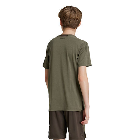 adidas Performance T-shirt - J HEA - Grøn adidas Performance T-shirt - J HEA - Grøn