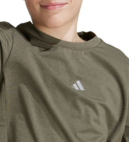 adidas Performance T-shirt - J HEA - Grøn adidas Performance T-shirt - J HEA - Grøn