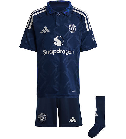 adidas Performance Fodboldsæt - MUFC A Mini - Blå adidas Performance Fodboldsæt - MUFC A Mini - Blå
