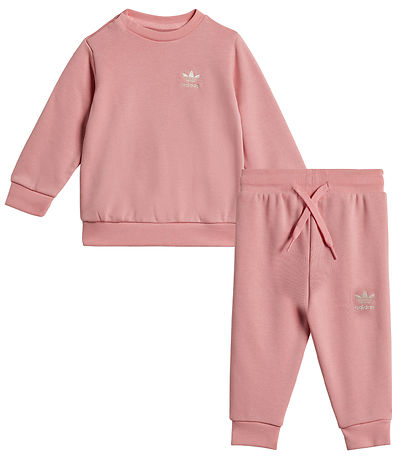 adidas Originals Sweatsæt - Crew - Rosa adidas Originals Sweatsæt - Crew - Rosa