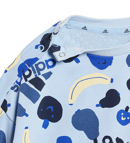 adidas Performance Sweatsæt - I Fruit FT Jog - Blå