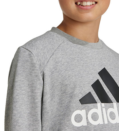 adidas Performance Sweatsæt - J BL FT TS - Grå/Sort adidas Performance Sweatsæt - J BL FT TS - Grå/Sort