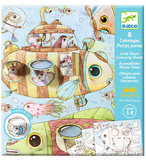 Djeco Maleark m. Små Døre - Malo's Trip