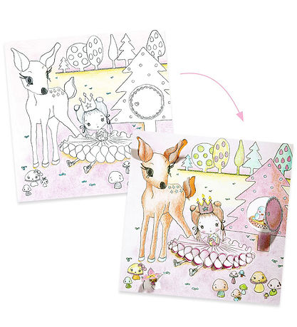 Djeco Maleark m. Små Døre - Les Petites De Pupi Djeco Maleark m. Små Døre - Les Petites De Pupi