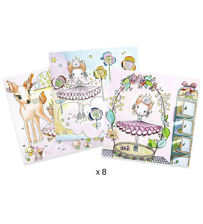 Djeco Maleark m. Små Døre - Les Petites De Pupi Djeco Maleark m. Små Døre - Les Petites De Pupi