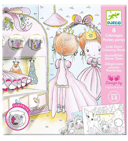 Djeco Maleark m. Små Døre - Les Petites De Pupi Djeco Maleark m. Små Døre - Les Petites De Pupi