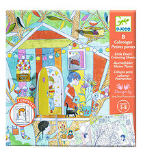 Djeco Maleark m. Små Døre - Les Cabanes De Nina Djeco Maleark m. Små Døre - Les Cabanes De Nina
