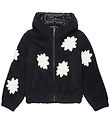 Marni Fleecejakke - Sort m. Hvid