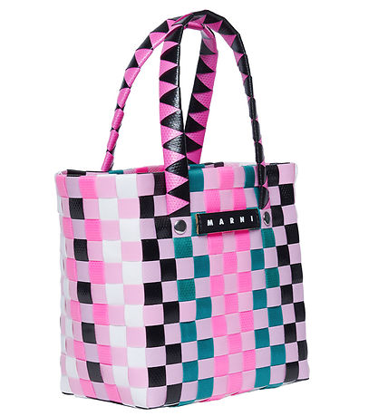 Marni Håndtaske - Rosa/Multifarvet