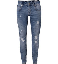 Hound Jeans - Pipe Ripped - Vintage Denim Hound Jeans - Pipe Ripped - Vintage Denim