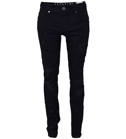 Hound Jeans - Pipe Ripped - Sort Hound Jeans - Pipe Ripped - Sort
