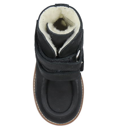 Angulus Vinterstøvler - Tex - Sort m. For/Velcro