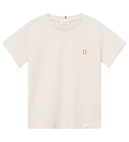 Les Deux T-shirt - Nørregaard - Ivory/Orange