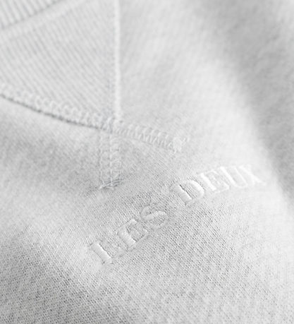 Les Deux Sweatshirt - Dexter - Snow Melange Les Deux Sweatshirt - Dexter - Snow Melange