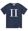 Les Deux T-shirt - Encore Boucle - Navy/Ivory