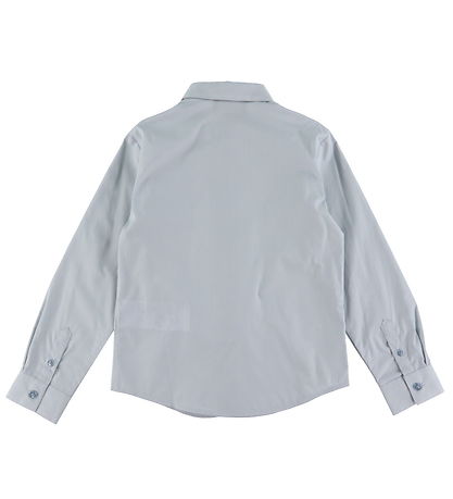 Emporio Armani Skjorte - Pearl Blue Emporio Armani Skjorte - Pearl Blue