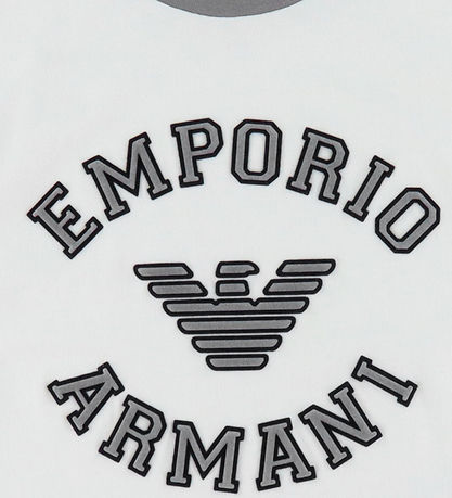 Emporio Armani T-shirt - Hvid/Grå