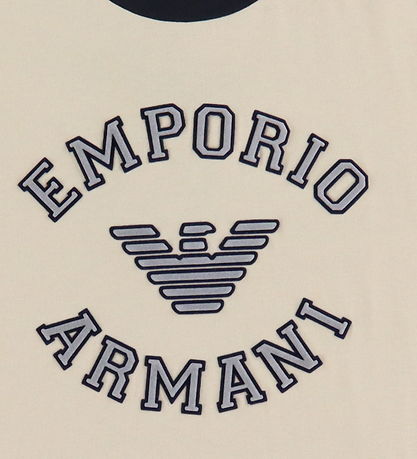 Emporio Armani T-shirt - Oxford Tan/Grå Emporio Armani T-shirt - Oxford Tan/Grå