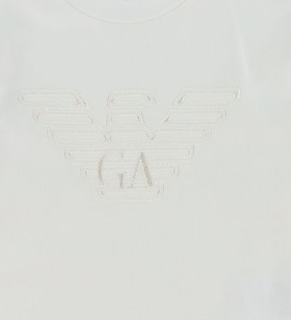 Emporio Armani Bluse - Hvid m. Logo