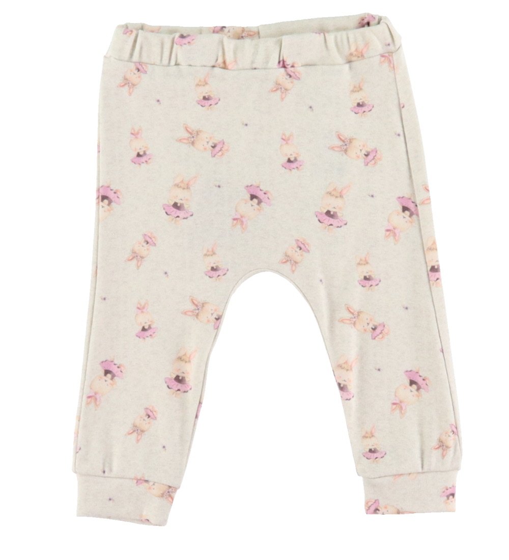 Name It Hosen - NbfLisa - Peyote Melange - Name It - 68 - Hosen - Baumwolle