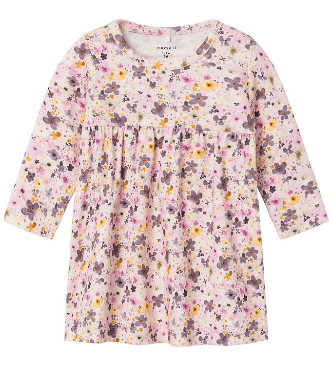 Name It Festival Bloom Blomstret Kjole - Str. 1m 56cm