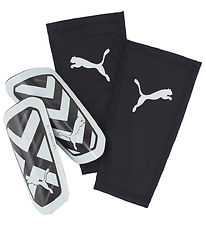 Puma Benskinner - Ultra Flex Sleeve - Sort/Hvid Puma Benskinner - Ultra Flex Sleeve - Sort/Hvid