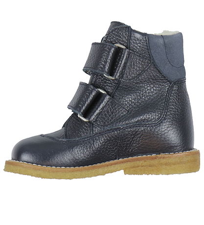 Angulus Vinterstøvler - Tex - Navy/Blue Fog m. For/Velcro