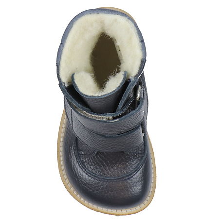 Angulus Vinterstøvler - Tex - Navy/Blue Fog m. For/Velcro