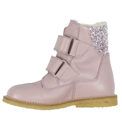 Angulus Vinterstøvler - Tex - Mauve m. For/Velcro Angulus Vinterstøvler - Tex - Mauve m. For/Velcro