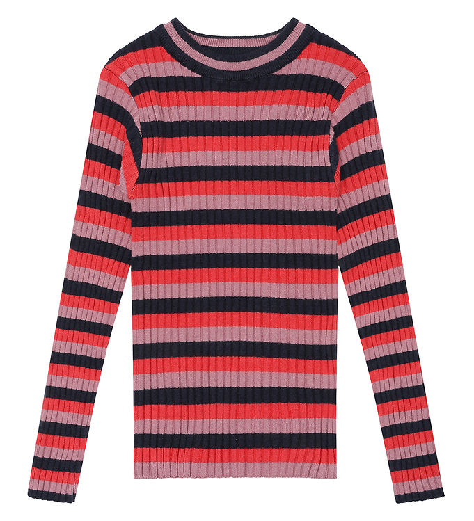 The New Bluse - Strik - Rib - TnLia - Multi stripe