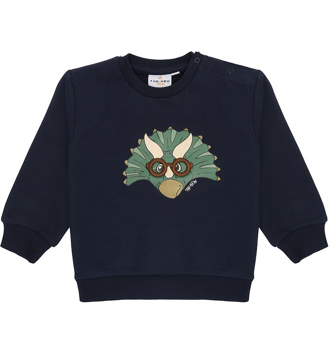 THe New Siblings Sweatshirt - TnsLeroy - Navy Blazer