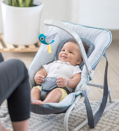 Babymoov Skråstol - Bubble - 63x40x48 cm - Graphik Blue Babymoov Skråstol - Bubble - 63x40x48 cm - Graphik Blue