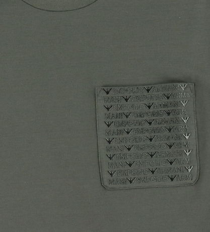 Emporio Armani T-shirt - Lyocell - Chimera Emporio Armani T-shirt - Lyocell - Chimera