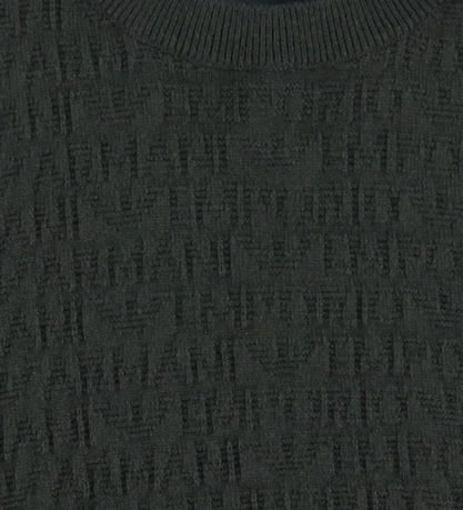 Emporio Armani Bluse - Akryl/Uld - Chimera m. Logoer