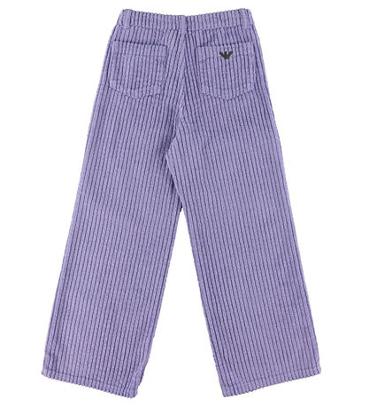 Emporio Armani Fløjlsbukser - Wisteria