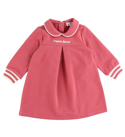 Emporio Armani Sweatkjole - Slate Rose m. Hvid Emporio Armani Sweatkjole - Slate Rose m. Hvid