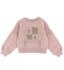 Emporio Armani Sweatshirt - Rose Smoke m. Beige Emporio Armani Sweatshirt - Rose Smoke m. Beige