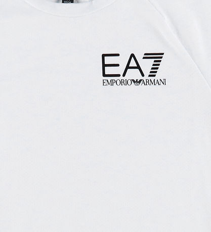 EA7 T-shirt - Hvid m. Sort