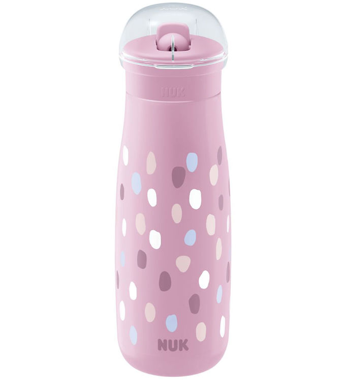 Nuk Drikkedunk m. Sugerør - Mini-Me Flip - 500 ml - Plast - Purp
